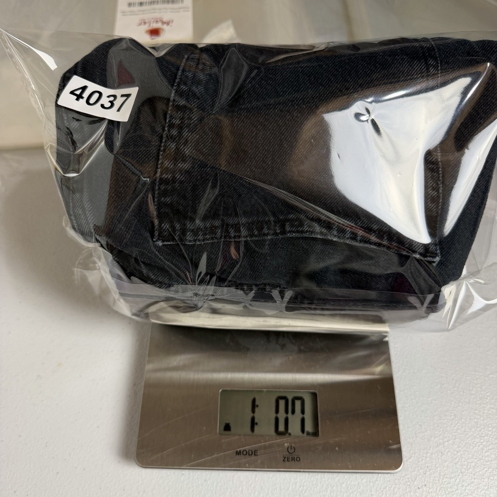 Agolde 90s Pinch Waist Jeans High Rise Straight SZ 28 (Fits 30") Buttonfly Black - Picture 14 of 15